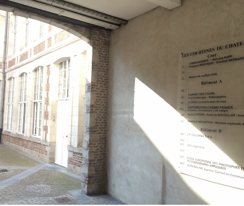 Entrée cabinet Lille